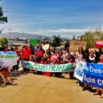 Hands Across the Harbor: LA Residents Protest Dirty Fossil Fuels in Port and Beyond