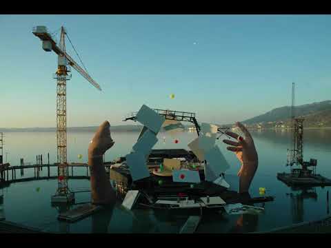 Bregenz Festival: Carmen / time lapse of building the stage on the lake
