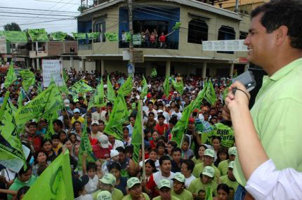 Rafael Correa, Ecuador, coup de etat