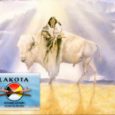 The supernatural appearance of White Buffalo Calf Woman tells of her divine revelations to the Lakota people regarding the Seven Sacred Rites to bring about spiritual rebirth and world harmony.