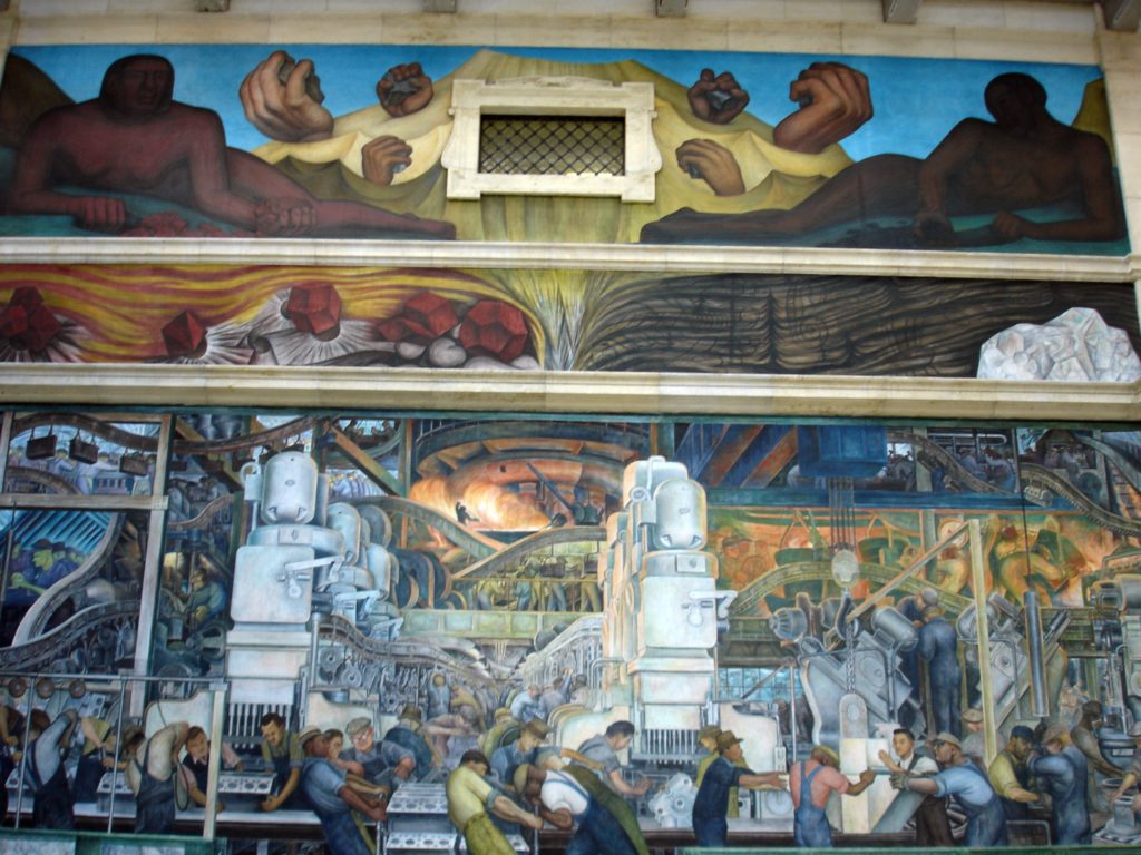 Diego Rivera, Detroit Industry, Detroit INstitute of the Arts, Jack Eidt