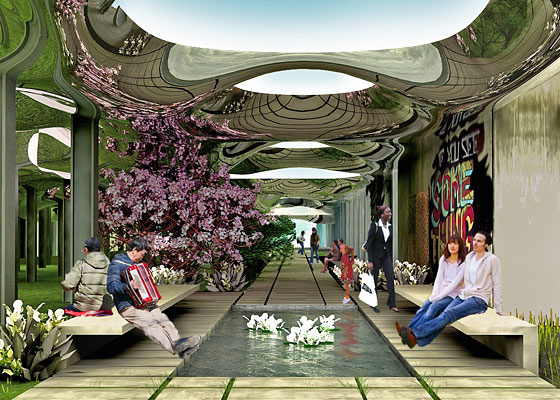The Low Line, Delancey Street Underground