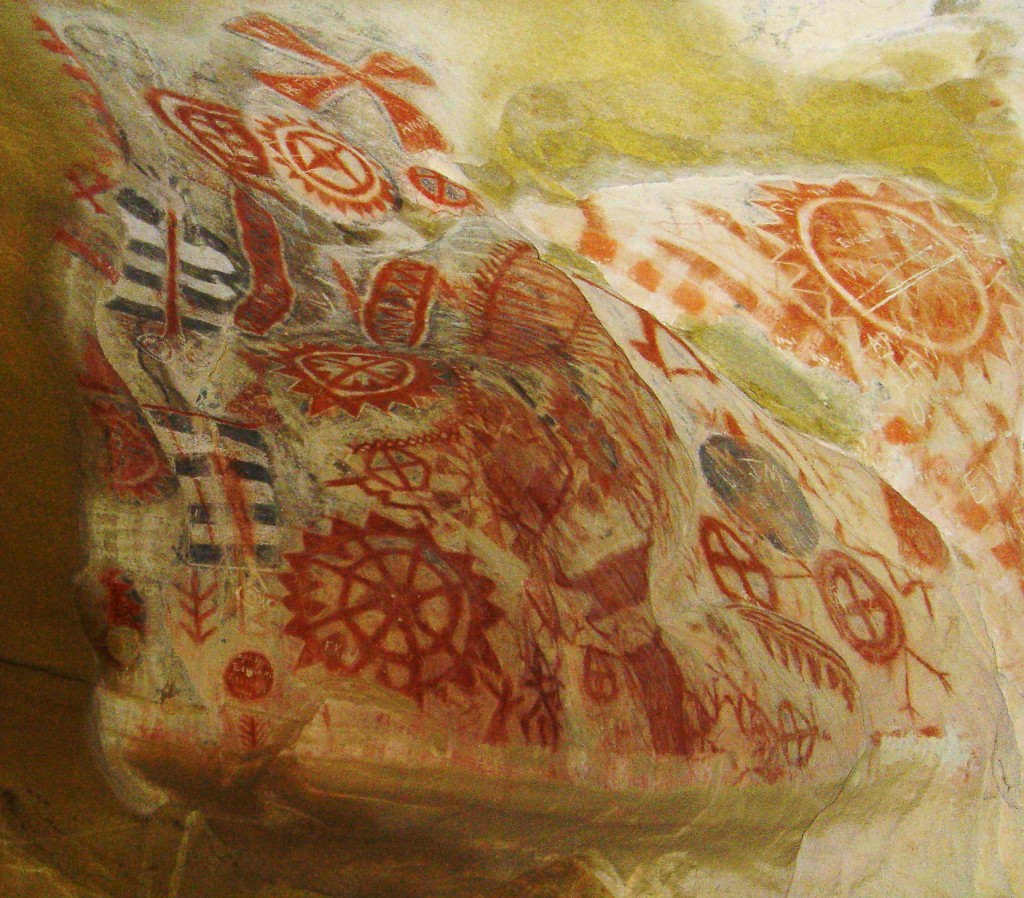 Painted Cave in San Marcos Pass - Jack Eidt Santa Barbara, Painted Cave, Chumash Indians, rock art, California