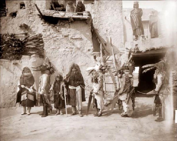 Hopi Soyal ceremony kachina, winter solstice