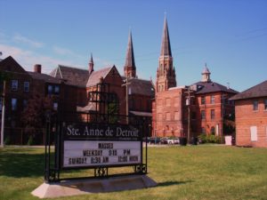Jack Eidt - Ste Anne de Detroit the first structure in the city