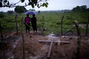 Rodrigo Abd - Clara Wood Rivas Mourning DEA Murder Ahuas, Honduras massacre in a drug war