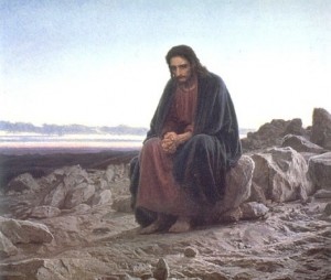 Christ in the Wilderness-Ivan Kramskoy-1872 40 days in the desert fasting