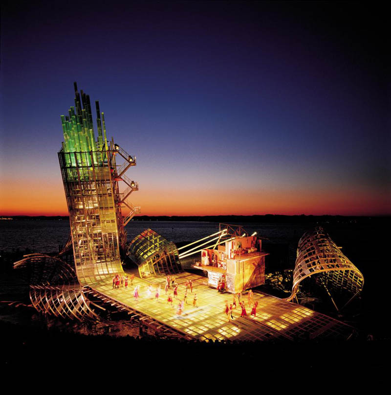 West Side Story Stage - Bregenz Festival - Benno Hagleitner - VISION fotografie opera on the lake