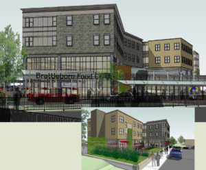 Brattleboro Food Coop Rendering - Gossens Bachman Architects EPA smart growth awards for green building