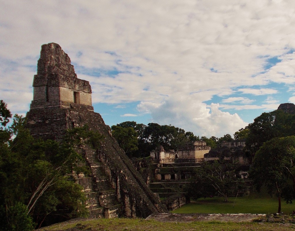 Jessica Aldridge - Temple of the Jaguar (1280x1002) Maya Ruins at Tikal, Guatemala