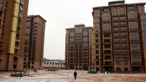 Ordos, Mongolia - Empty Apartment Blocks - BBC China Utopian Overdose
