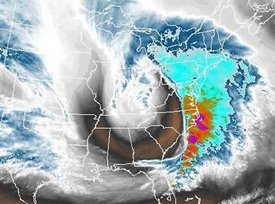 Water Vapor View - Winter Storm - NOAA climate change,winter storm, December 2012