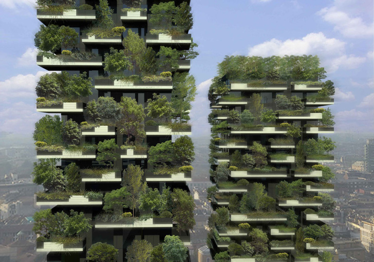 Bosco-Verticale- Milano - Boeri Studio sustainability, design, green building