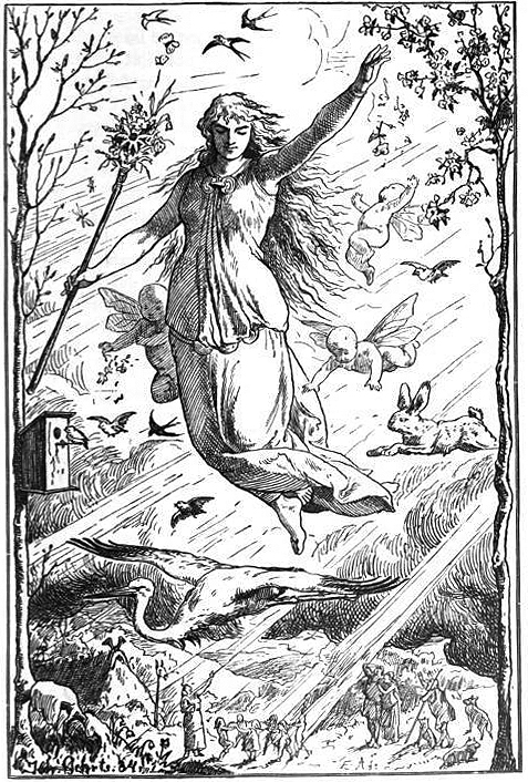 Easter, Eostre, Germany pagan origins