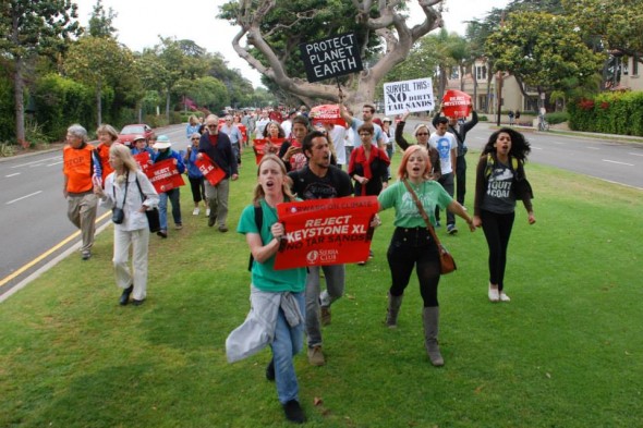 Keystone XL, Santa Monica, Obama