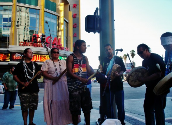 Idle No More, Los Angeles, Western Summit Petroleum Conference, Tar Sands