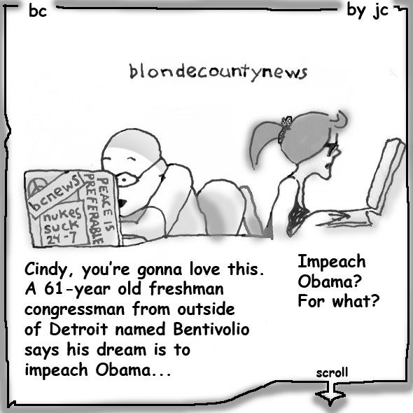 Representative Kerry Bentivolio, Michigan, Obama, impeachment