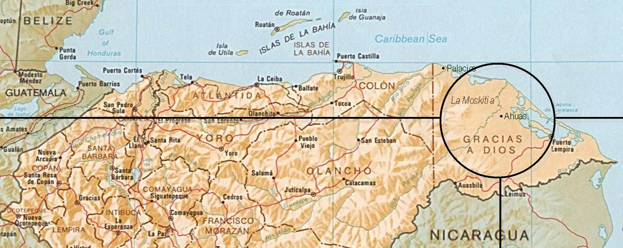 La Moskitia, Honduras