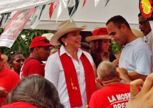 Honduran elections, LIBRE party, Puerto Lempira, Xiomara