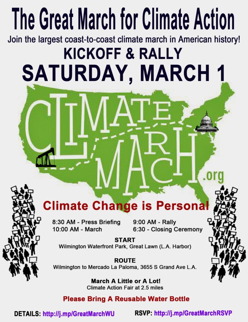 Great March for Climate Action - LA Launch