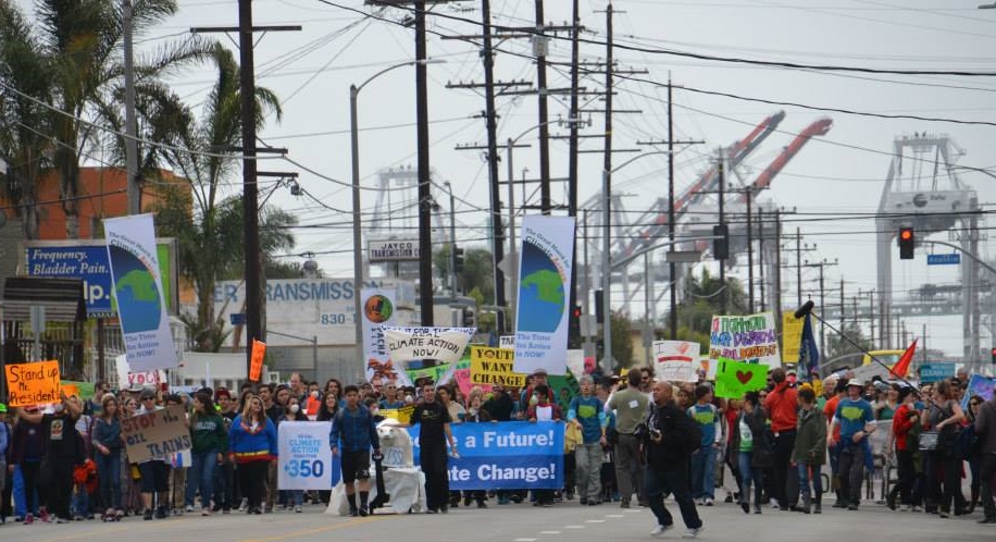 Great March for Climate Action, Port of LA