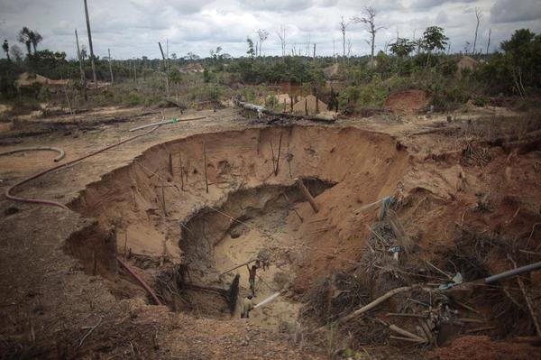 gold mining, Peru, environmental impacts