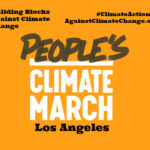 climate demonstration, People's Climate March, Los Angeles