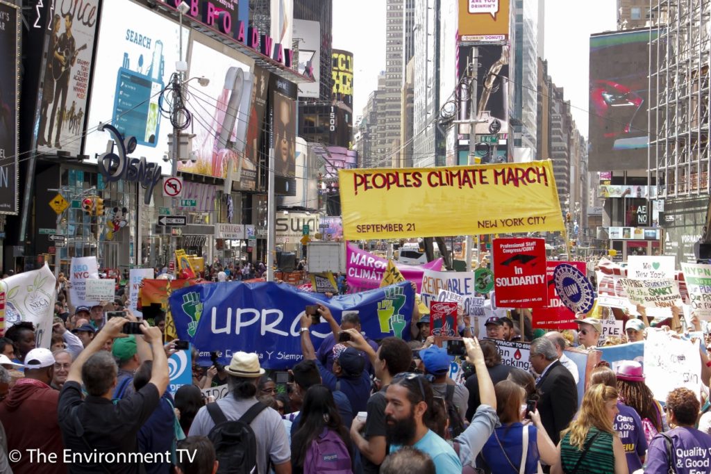 civil disobedience, People's Climate Mobilization