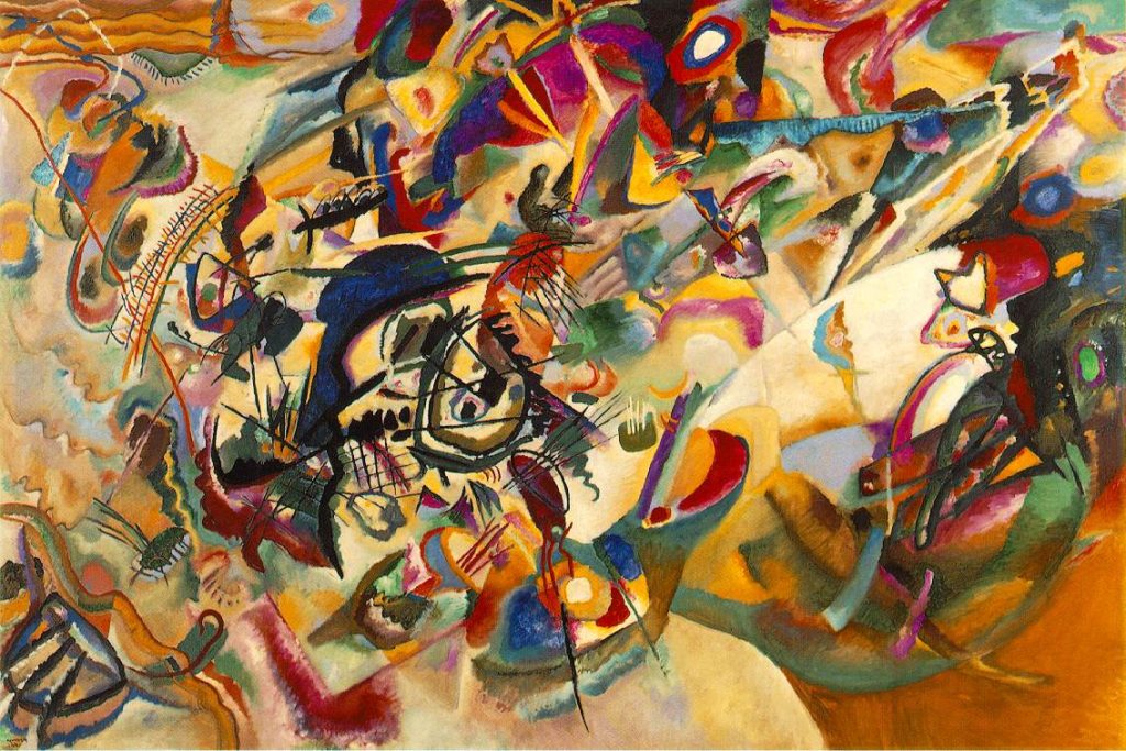 Xenakis, art, classical music, Wassily Kandinsky