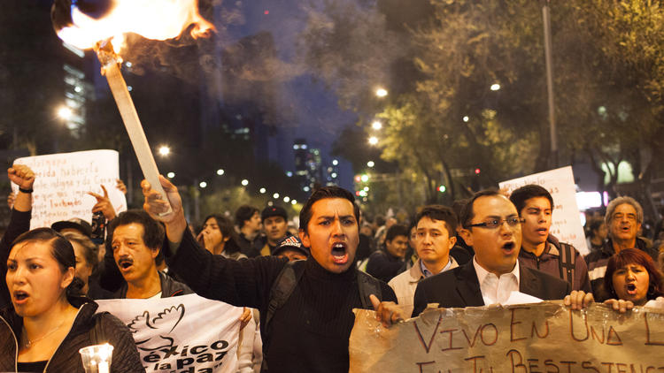 Ayotzinapa 43, Mexico, revolution