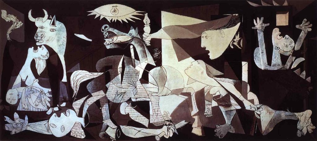 Guernica, Picasso, mural, Paris Exhibition 1937