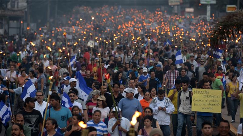 Honduras corruption, Juan Orlando Hernandez