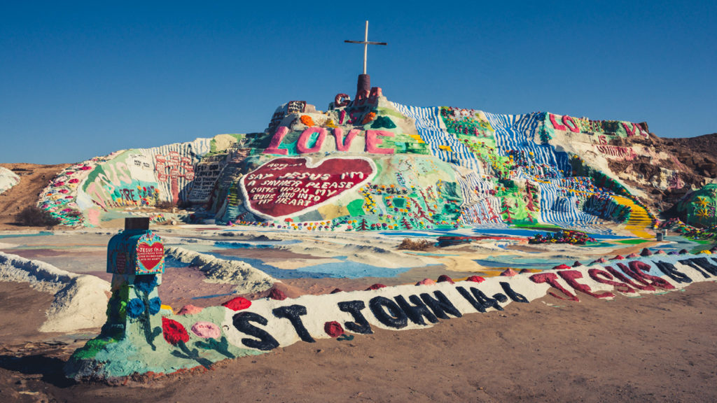 Leonard Knight, art, Salton Sea, Salvation Mountain