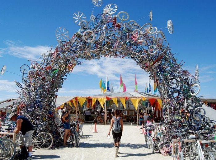 Ilana Spector, Mark Grieve, Burning Man, Geo-Fauvism