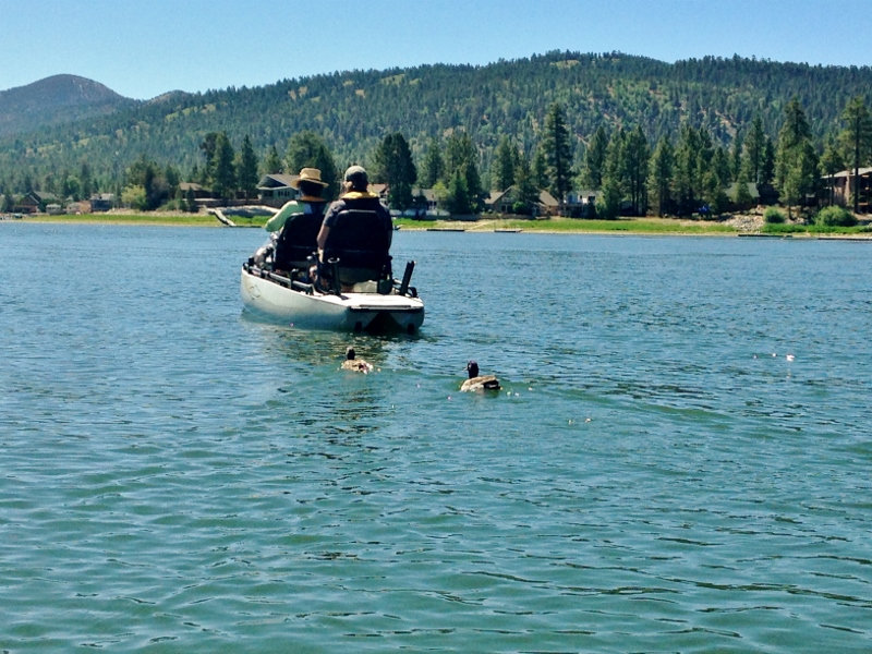 Big Bear Lake, Hobie Mirage Kayak