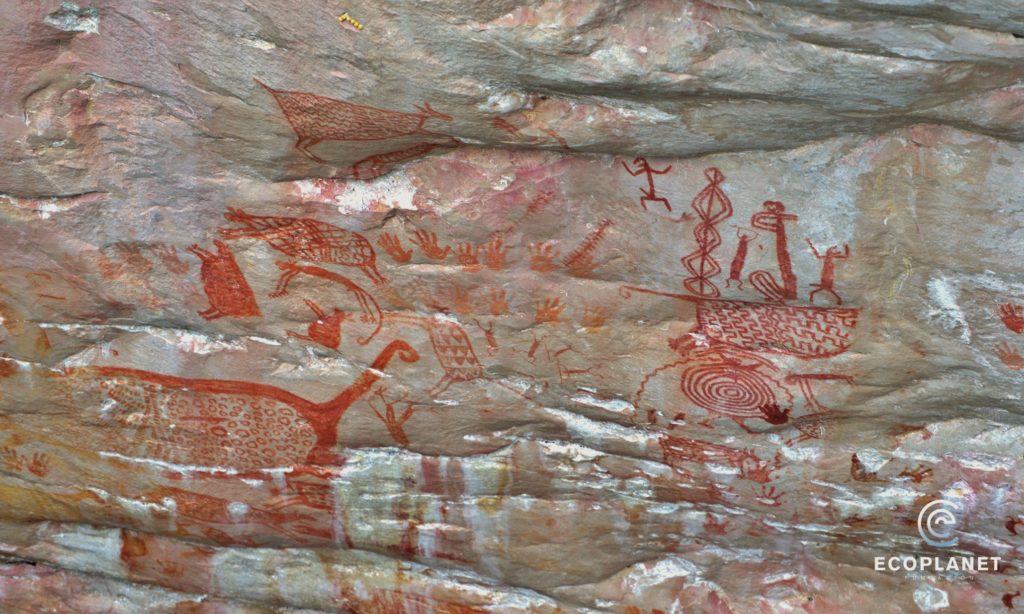 Chiribiquete, rock art, Colombia