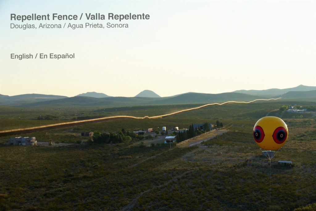 Postcommodity, Repellent Fence, Mexico Border