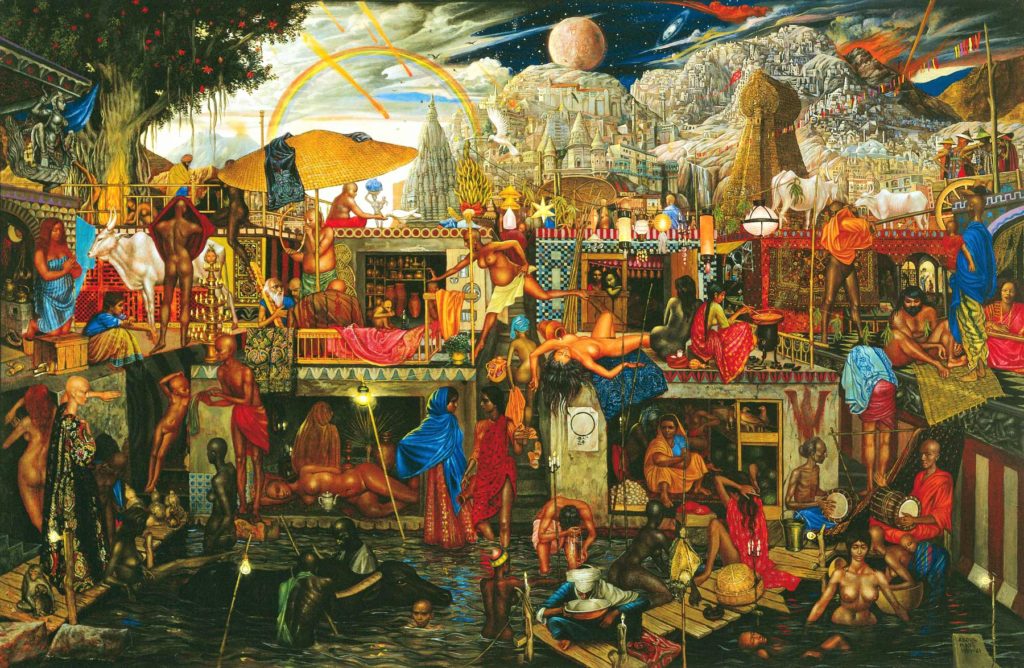 Mati Klarwein,Flight to Egypt, Jon Hassell