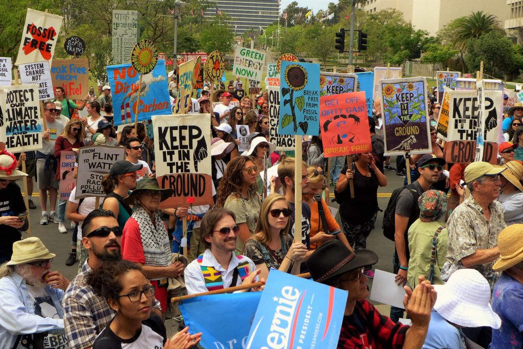 Break Free LA, Los Angeles, fossil fuels, Jessica Aldridge