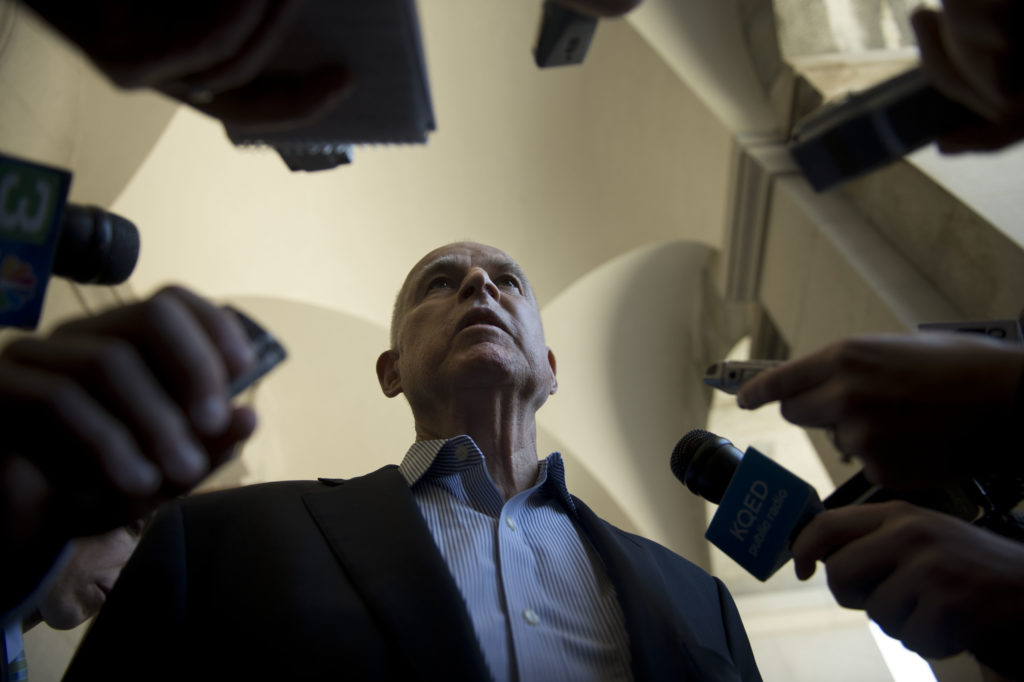 Governor Jerry Brown, Sacramento Bee
