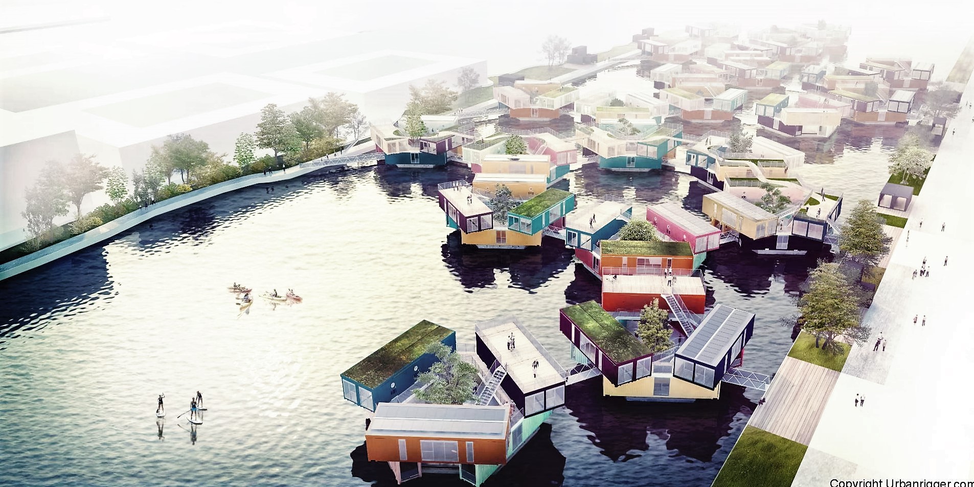 Urban Rigger, Bjarke Ingels, shipping containers