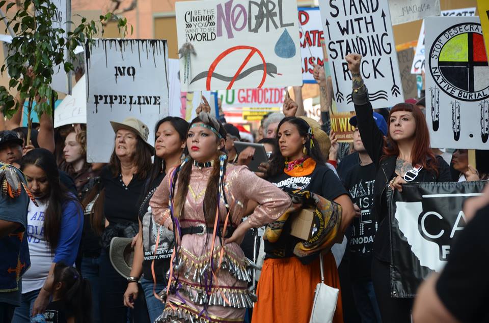 NoDAPL Los Angeles, Mike Chickey