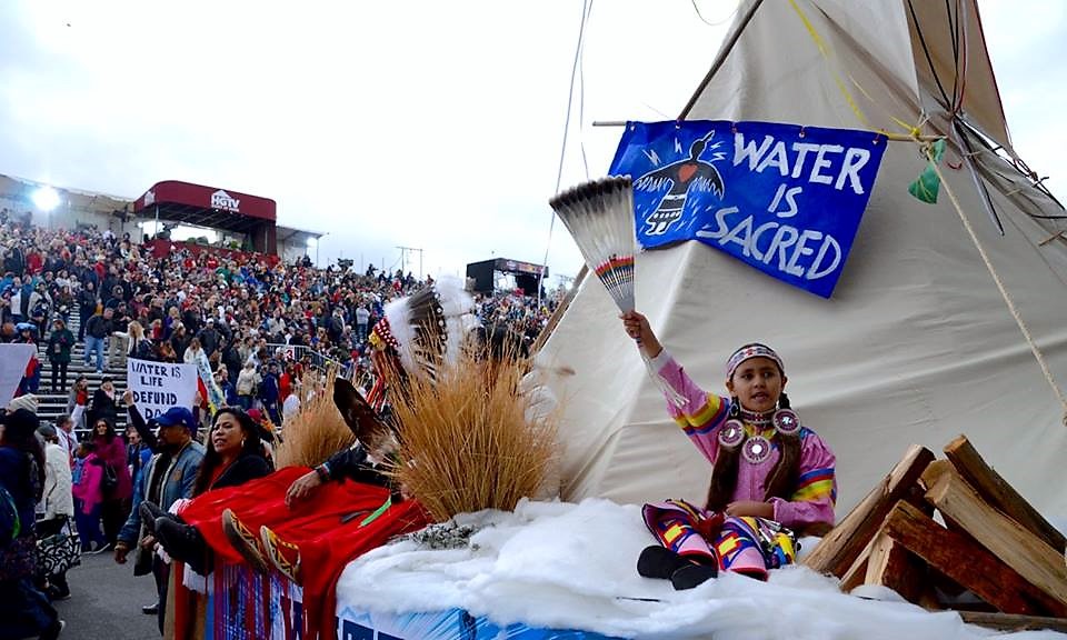 Pasadena Rose Parade 2017, Dakota Access Pipeline