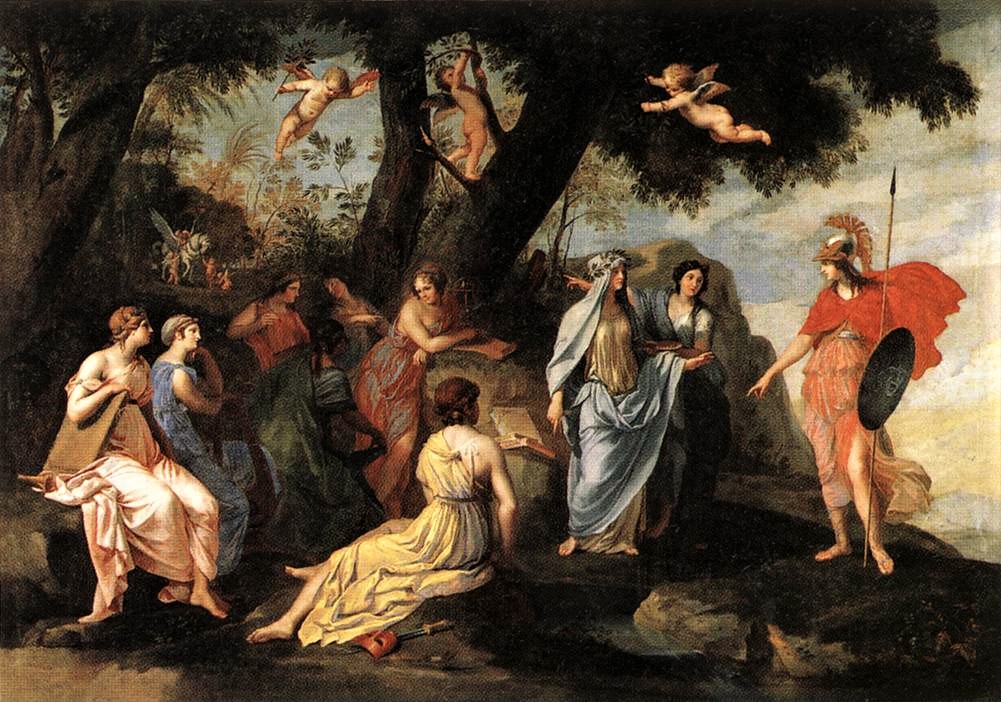 Minerva, Ovid, Roman mythology