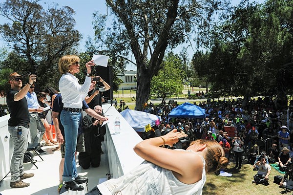 People's Climate March Los Angeles, Jane Fonda