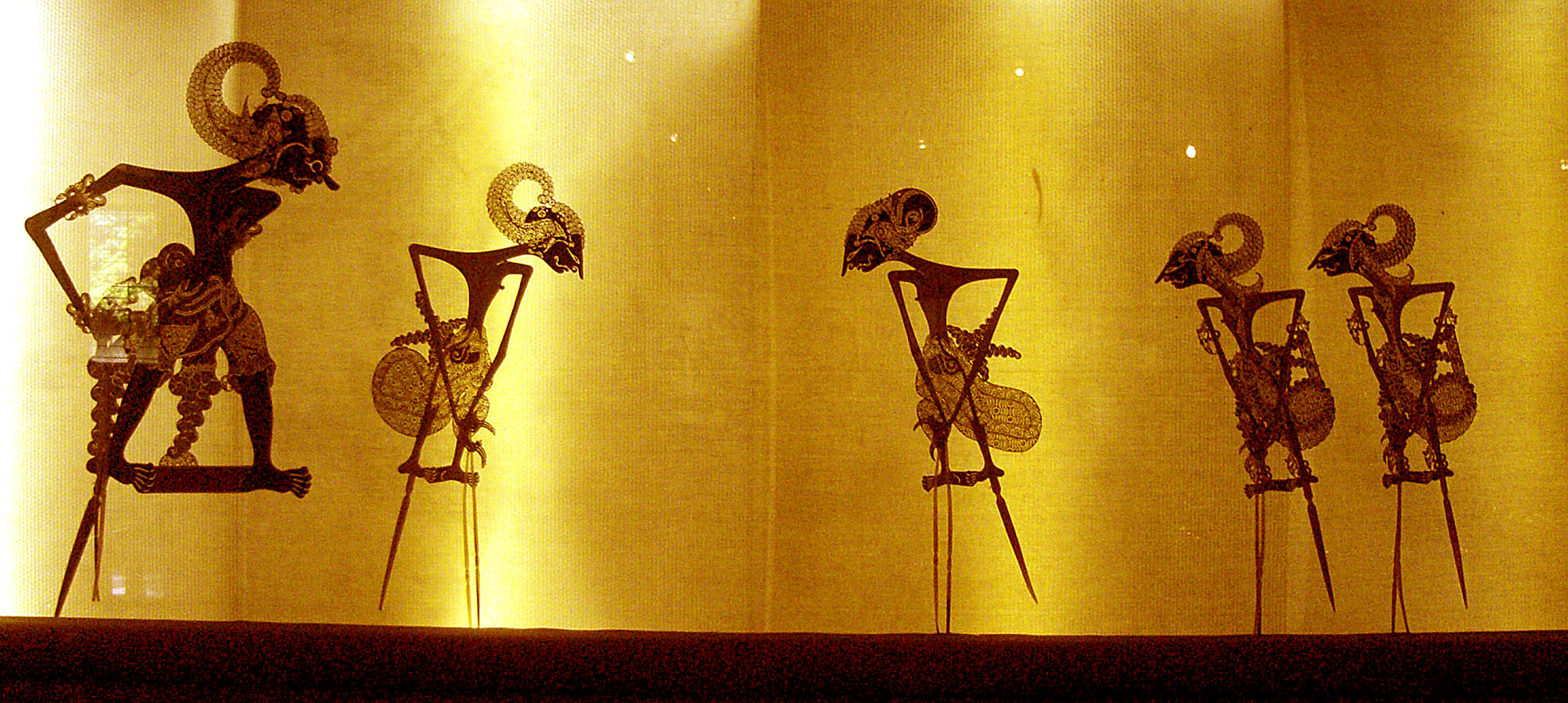 Hindu Epic Mahabharata In Balinese Shadow Theatre