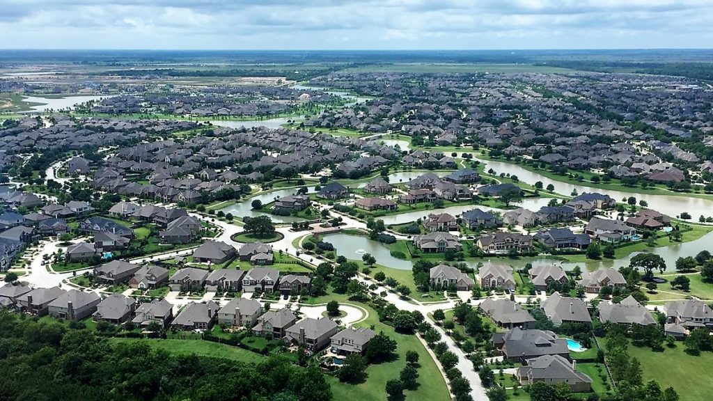 Houston, suburban sprawl