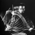 Gene Krupa (1909 – 1973) pioneered orchestral jazz and Big Band from the flamboyant drum side, pounding tom-toms, high hats, and cymbals through the 30s, 40s, and 50s, as one of the most remarkable percussionists out there. 