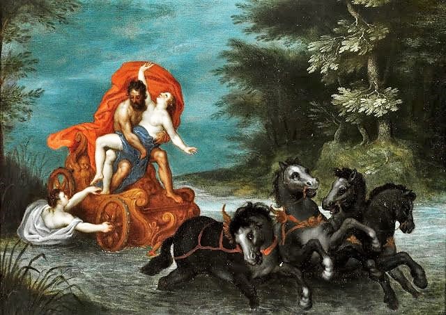 classical mythology, proserpina, pluto, underworld
