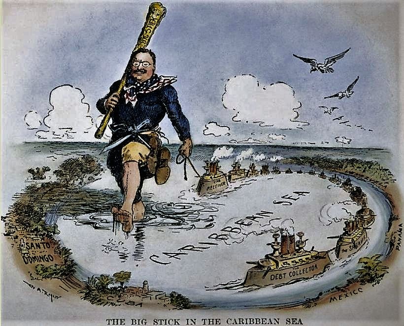 Teddy Roosevelt, walk tall and carry a big stick
